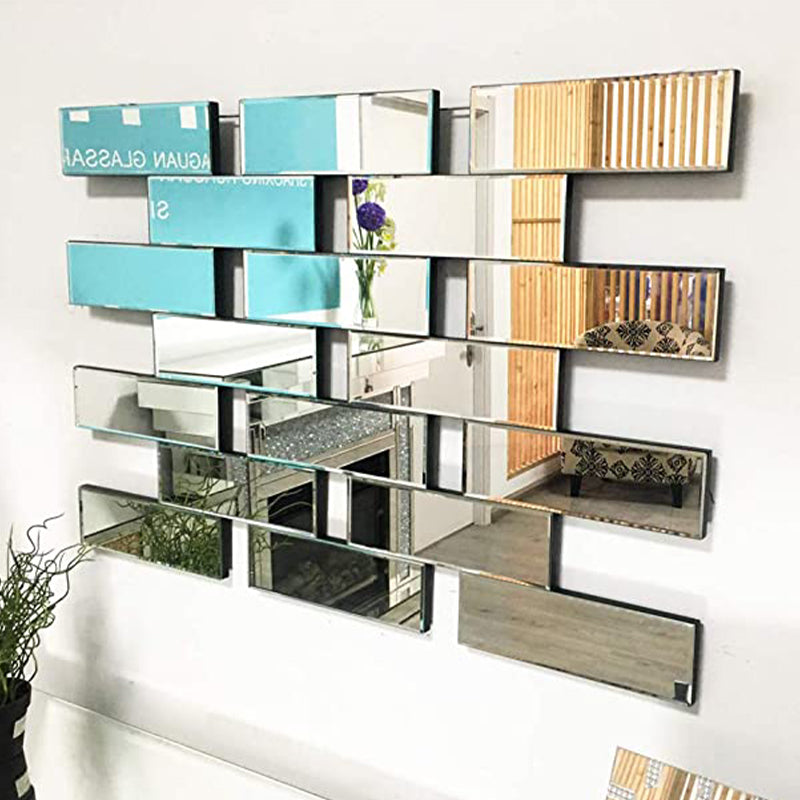 huaguan TopB Mirrors Wall Mounted Wall Art Mirrors 60 * 90cm