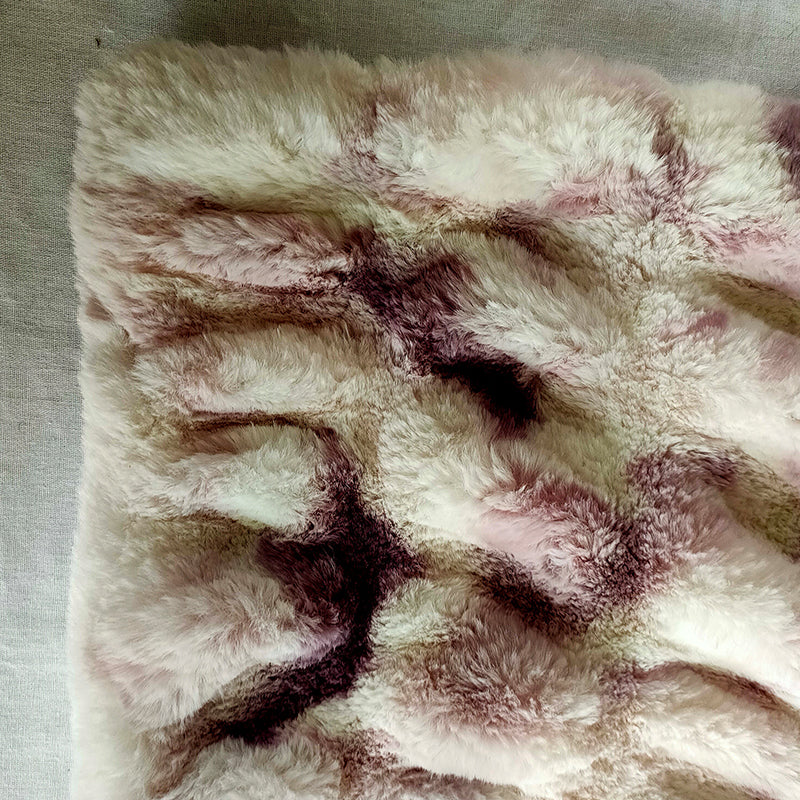 kaifuer  Spandex rabbit hair  Cloth  Tie dyed velvet fabric, rabbit hair printed fabric