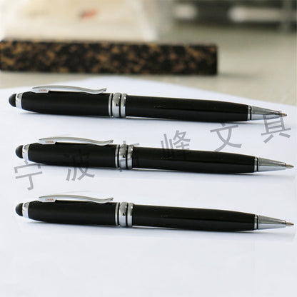 jifeng  Signature refill threaded metal refill black fountain pen for business use