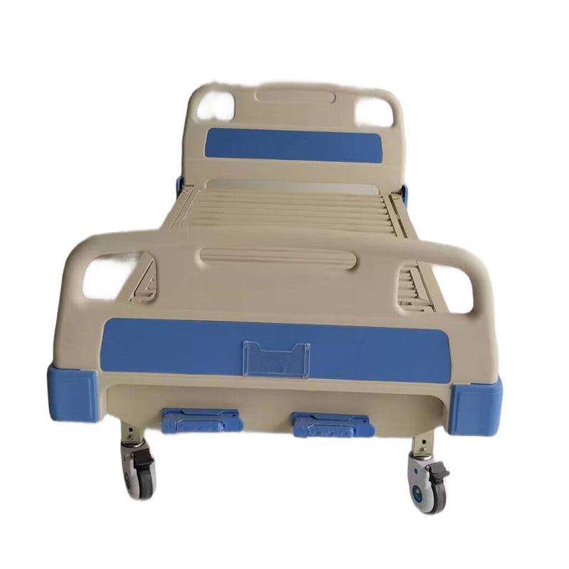 huiteng ABS Strip Panel Dual-Crank Medical Nursing Bed with Adjustable Guardrails 2060*900*500