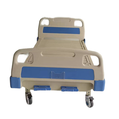 huiteng ABS Strip Panel Dual-Crank Medical Nursing Bed with Adjustable Guardrails 2060*900*500