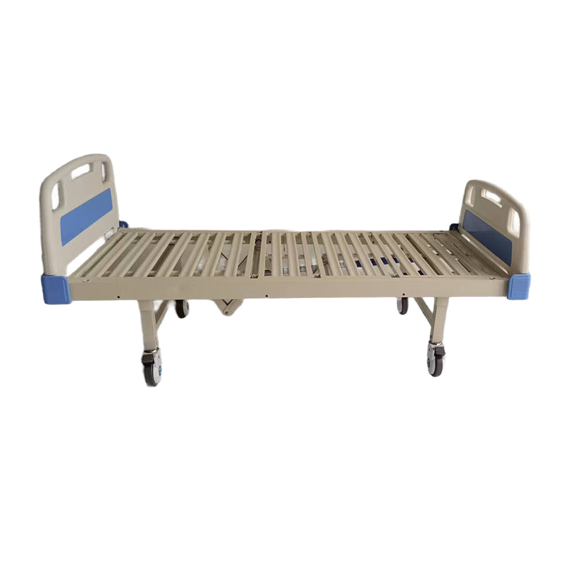 huiteng ABS Strip Panel Dual-Crank Medical Nursing Bed with Adjustable Guardrails 2060*900*500