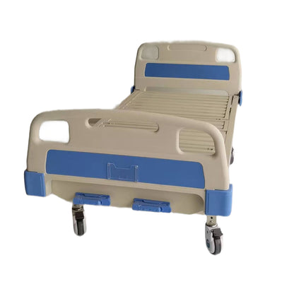 huiteng ABS Strip Panel Dual-Crank Medical Nursing Bed with Adjustable Guardrails 2060*900*500