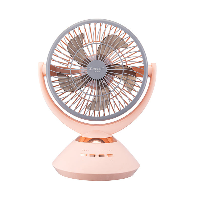 jinyan USB Rechargeable Mini Desk Fan / Portable USB Desk Fan Quiet USB Desk Fan for Office Use JY-2570 300 pieces