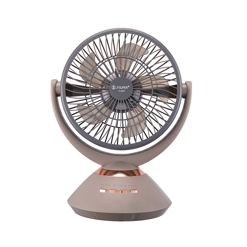 jinyan USB Rechargeable Mini Desk Fan / Portable USB Desk Fan Quiet USB Desk Fan for Office Use JY-2570 300 pieces