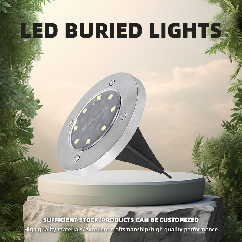 shunling LED In-Ground Light Outdoor Waterproof Square Garden Light