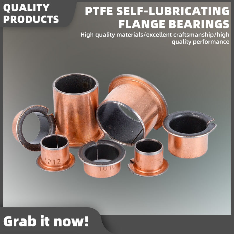 anbixing PTFE self-lubricating flange bearings, for mechanical equipment, of industrial grade and high precision(Please consult customer service for pricing)