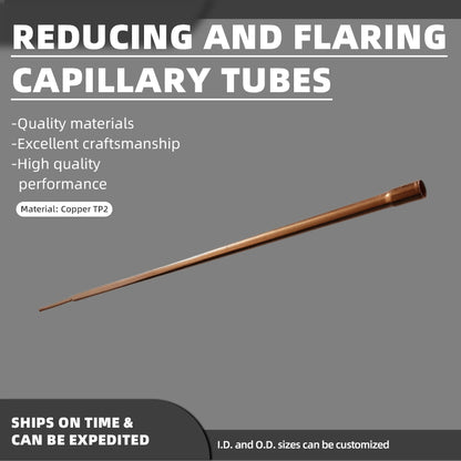 sancai Industrial high - precision processing of variable - diameter flared capillary tubes φ4.0*φ2.4*L1 / φ6.0-L2 / flared port φ7.0(Please consult customer service for pricing)