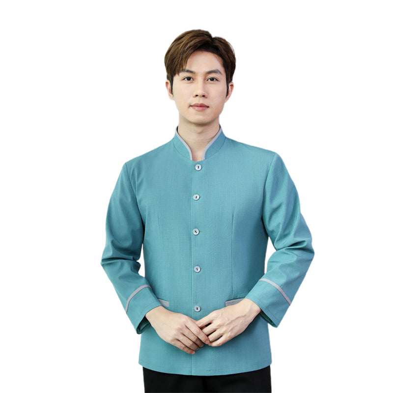 rongjiaoyilin Hotel  Property Management UniformsHousekeeping Workwear Short-Sleeved Uniforms for Hotels, Guesthouses, Housekeeping Sales Offices(Please consult customer service for pricing)