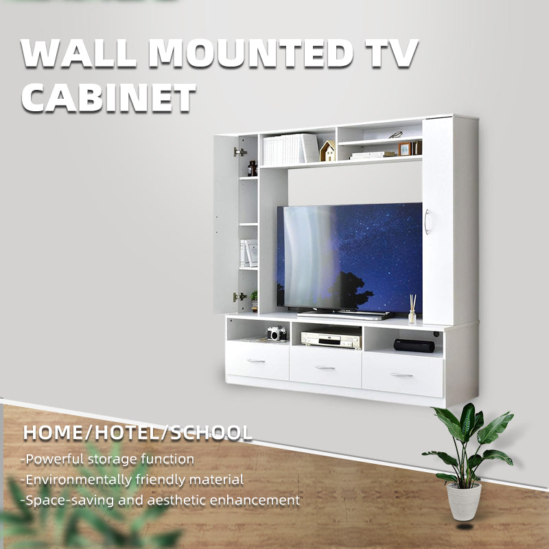 xida Wall-mounted TV cabinet with large-capacity storage, suitable for both the living room and the bedroom(Please consult customer service for pricing)