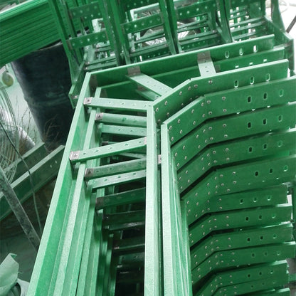 yunlong Industrial-Grade Anti-Corrosion and Flame-Retardant Fiberglass Reinforced Plastic (FRP) Cable Tray for Strong and Weak Current Engineering(Please consult customer service for pricing)
