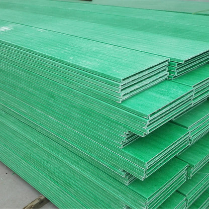 yunlong Industrial-Grade Anti-Corrosion and Flame-Retardant Fiberglass Reinforced Plastic (FRP) Cable Tray for Strong and Weak Current Engineering(Please consult customer service for pricing)