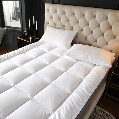 chiyuan Down-filled Mattress, Soft with Good Support; Mattress Topper, Breathable(Please consult customer service for pricing)