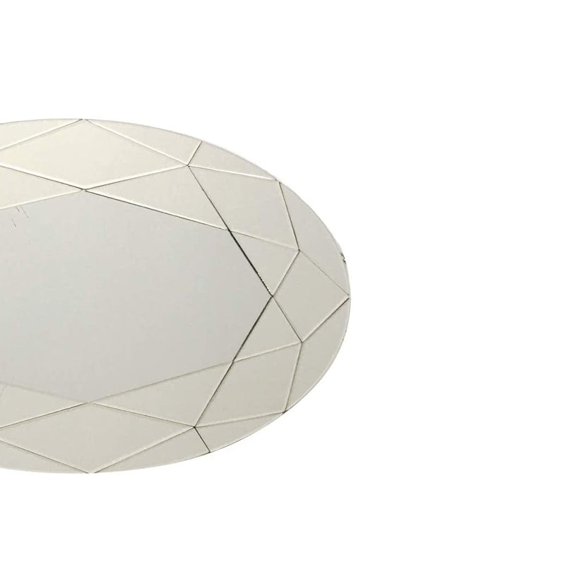 huaguan TopB Mirrors Decorative Wall Mirror with Crystal 60 * 60CM