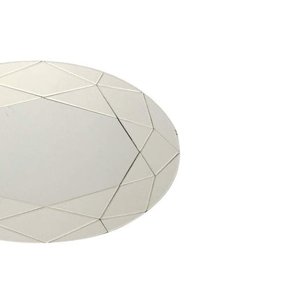 huaguan TopB Mirrors Decorative Wall Mirror with Crystal 60 * 60CM