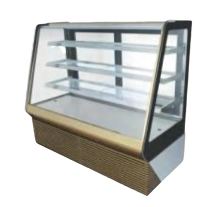 kangbaite Three-layer curved rear sliding door cake cabinet(Please consult customer service for pricing)