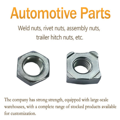 XINMAO Weld nuts, rivet nuts, assembly nuts,trailer hitch nuts, etc.（Ask customer service for specific prices）