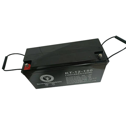 kete Silica gel salt storage battery 12V150  Hydrochloric acid battery of agricultural lighting sound fertilizer Lead-acid battery electric release device Battery maintenance free battery
