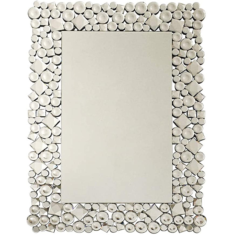 huaguan TopB Mirrors Irregular Rectangular Wall Mirror Cushed Mirror 60 * 90cm