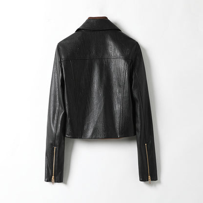 minwang PU Women Jacket 27XA6408