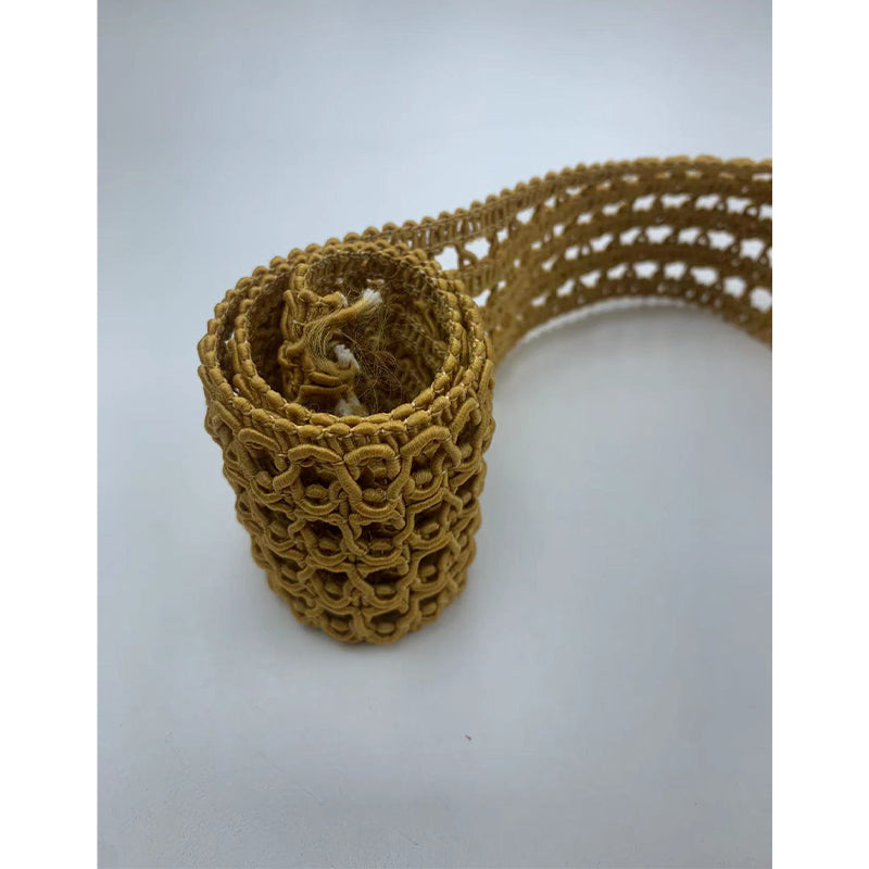 kaihua Yarn-wrapped lace belt 50MM
