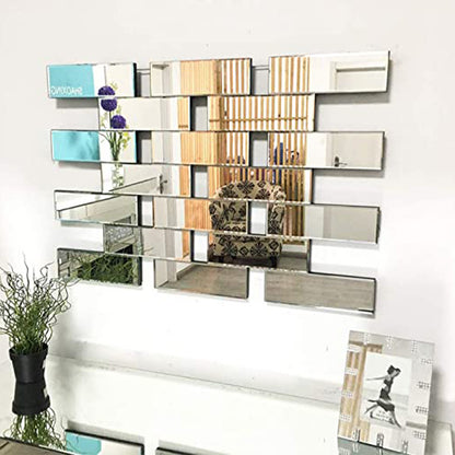 huaguan TopB Mirrors Wall Mounted Wall Art Mirrors 60 * 90cm