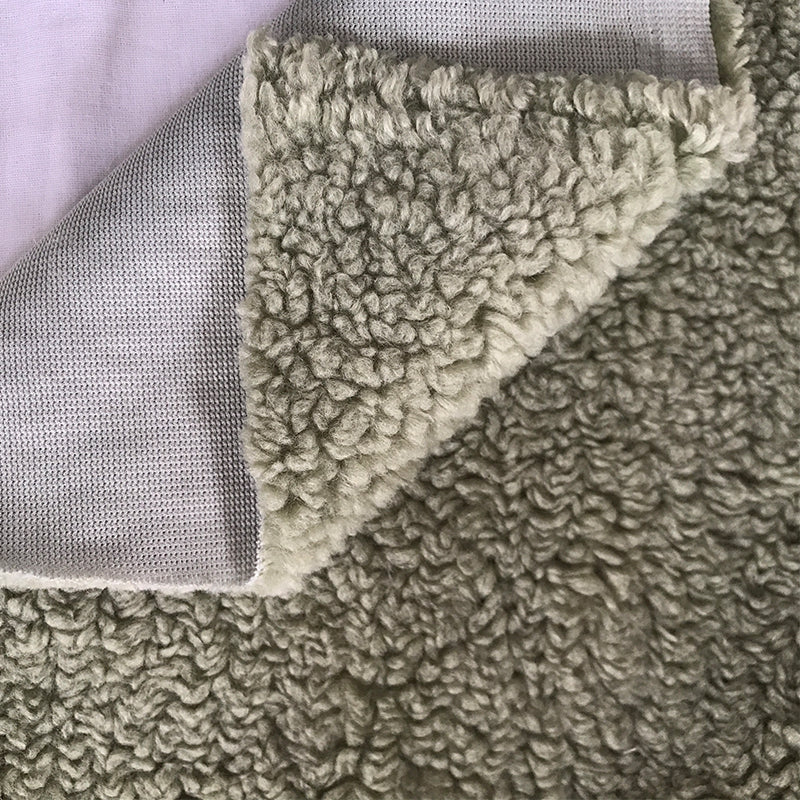 kaifuer Wool-like ears of wheat   Cloth  Lamb clothing fabric