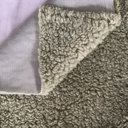 kaifuer Wool-like ears of wheat   Cloth  Lamb clothing fabric