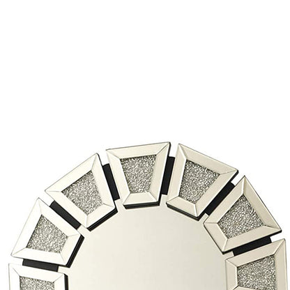 huaguan TopB Mirrors Decorative Wall Mirror with Crystal 60 * 60CM
