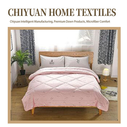 CHIYUAN Colour-printed high-pile quilt（Products can be customized, price ask customer service）