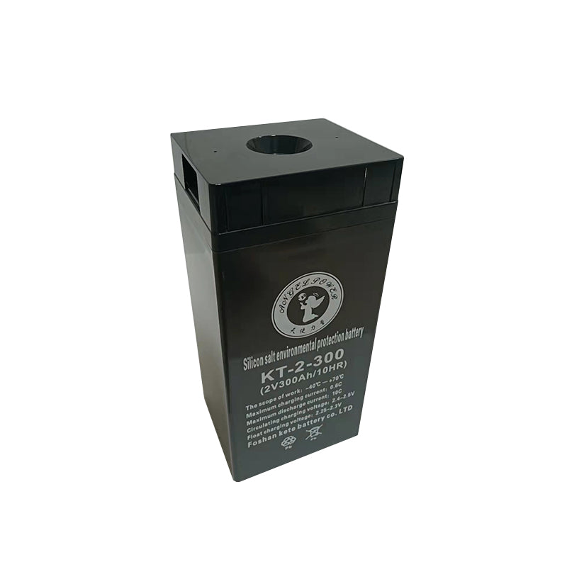kete Energy storage silica gel salt battery 2V300 Hydrochloric acid battery of agricultural lighting sound fertilizer