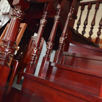 minghao Whole house custom whole wood staircase Chinese European style various styles of custom(Please consult customer service for pricing)