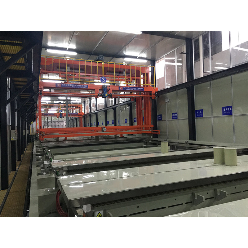chuxin Surface treatment production line   Laser cutting and feeding machine, pneumatic lifting machine for sheet metal
