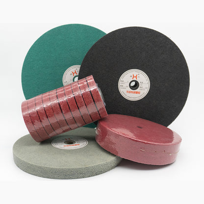 dingli Black-gray all-round nylon wheel  Nylon fiber wheel polishing wheel drawing wheel