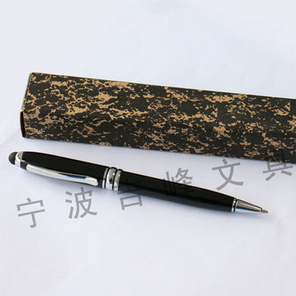 jifeng  Signature refill threaded metal refill black fountain pen for business use