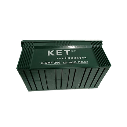 kete Startup Silica Gel Salt Battery 12V200 Bus Battery   Hydrochloric acid battery of agricultural lighting sound fertilizer  Lead-acid battery electric release device Battery maintenance free battery
