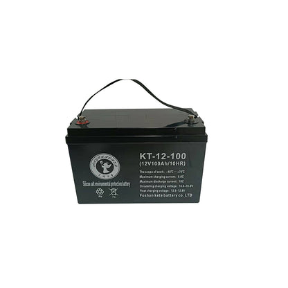 kete Energy storage silica gel salt battery 12V100  Hydrochloric acid battery of agricultural lighting sound fertilizer  Lead-acid battery electric release device Battery maintenance free battery