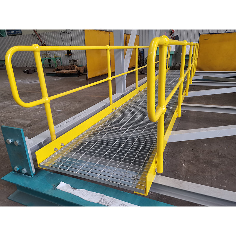 Spherical column staircase handrail, thick and durable ball joint railing