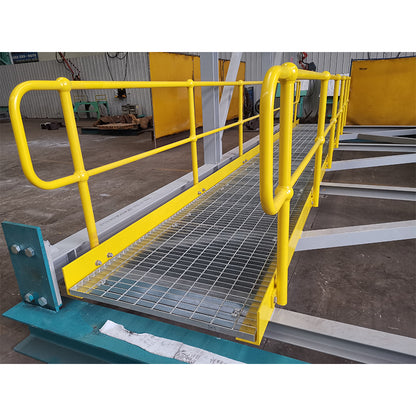 Spherical column staircase handrail, thick and durable ball joint railing