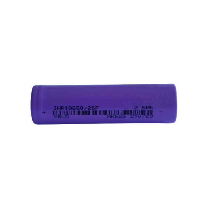xiongbo 18650 Energy Storage Cylindrical Battery, Lithium-ion Battery F26(Please consult customer service for pricing)