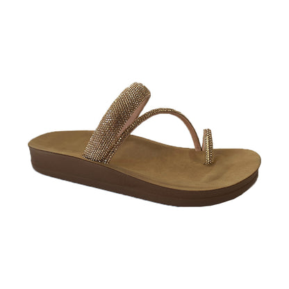 leijiali Rhinestone Flip Flops(Please consult customer service for pricing)