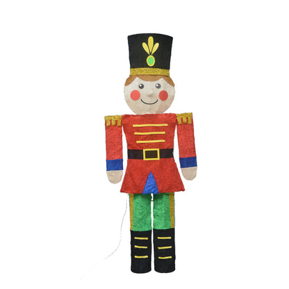 Hongfa Lights Soldier with Eight Beards Smiley Soldier   Vintage cart with tree  Small Car With Gift Tractor Wrap C9 String Lights Wearing Christmas Hat  1,000 Pieces Dedicated Portable