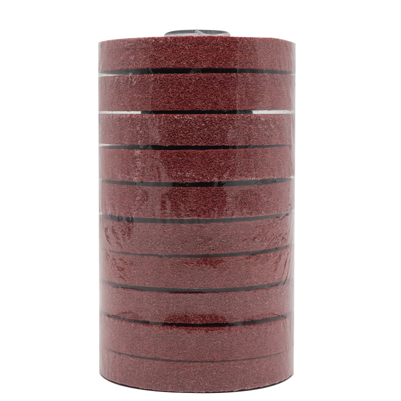 dingli Iron red all-round nylon wheel  Polishing wheel, wire drawing wheel, fine polishing wheel
