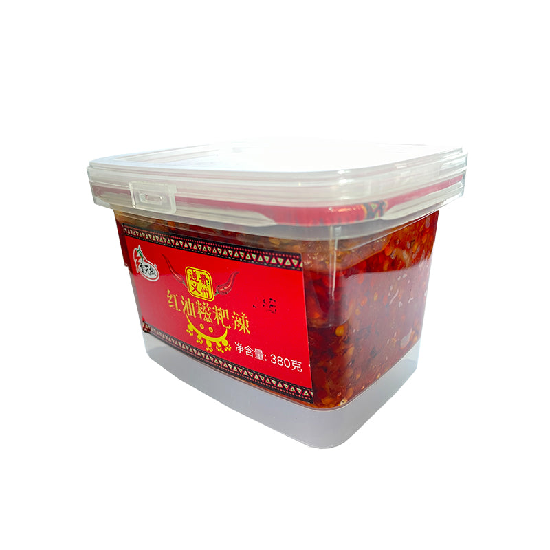 xinjiayu Leitian pepper red oil glutinous rice cake pepper 380g*16