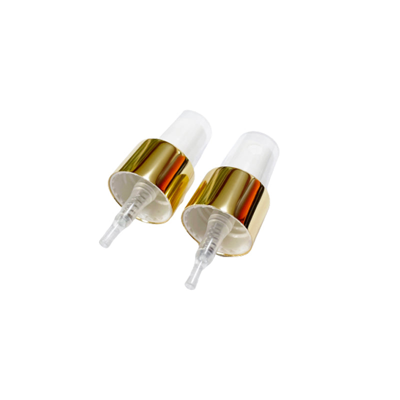 xinye Perfume sprayer Aluminum shell nozzle high-grade bright silver spray pump head