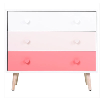 mutu Furniture cabinet three-story locker 311-007 Modern minimalist five bucket cabinet Minimalist cream style storage cabinet