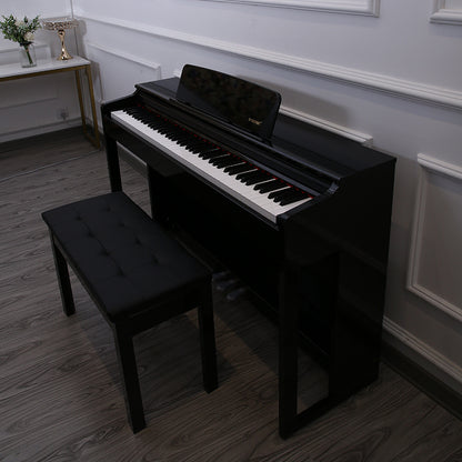lida 88-key heavy hammer pure timbre push-pull cover electric piano LD39   Beginner's Home Electronic Piano Electric Piano