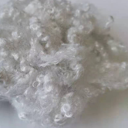 xinsheng PET white three-dimensional hollow fiber