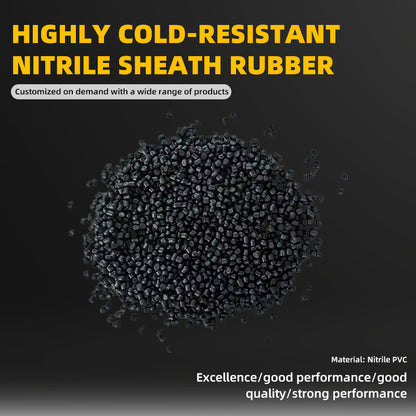 shenyuan High Cold-Resistant Nitrile Sheath Rubber Compounds  Low-Temperature Resistant Oil-Resistant  Wear-Resistant Special for Industrial Cable Sealing(Please consult customer service for pricing)