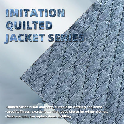 huiming Quilted-Look Jacket Series: 3D Stitched, Windproof, Waterproof, Retro Streetwear Brand(Please consult customer service for pricing)